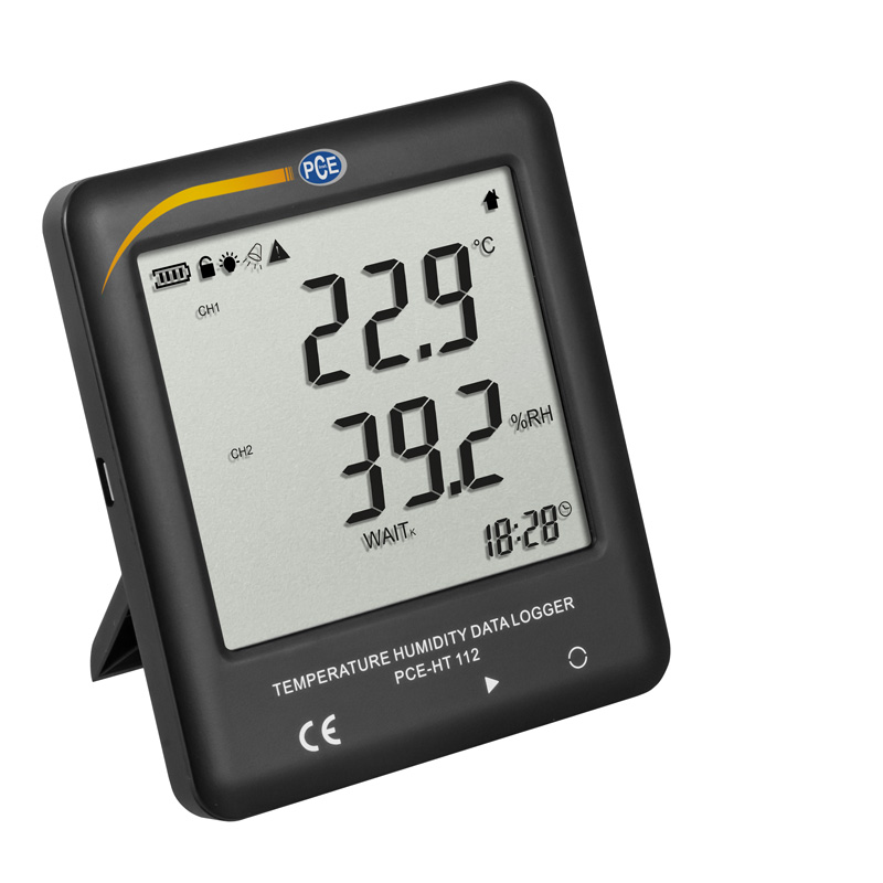 PCE Instruments Hygrometer PCE-555 Measures Humidity Temperature Dew Point